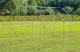Polytunnel Greenhouse 3x2x2m 6m² Metal Frame UV Foil