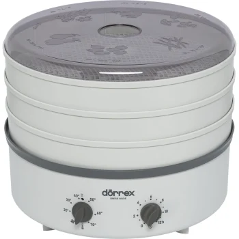Stöckli Dörrex Food Dehydrator with Timer, 540 W, White