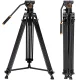 K&F Concept VA18 Video Tripod with VH081 Head
