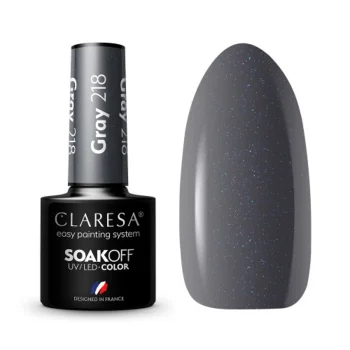 Claresa Gel Polish Gray 218, 5g