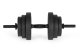 Regulējamo hanteļu komplekts 40 kg (2×20 kg) ar stieni un kettlebell rokturi