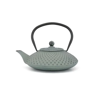 Bredemeijer Xilin 153090 Cast Iron Teapot 1.25L, Light Green