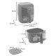 Air Fryer Berdsen BD-658, 4 L, 1500 W, Black