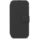 Decoded Textured Silicone Detachable Wallet Case for iPhone 17, Black
