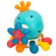 Bibi-inn Octopus Sensory Toy and Teether for Babies, Blue