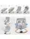 NICEKIDS Ergonomic Electric Baby Bouncer Swing Rocking Chair Chaise Lounge