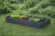 Raised Garden Bed KLASIKA Woodlook 1500x500x200 mm, Grey