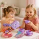 Iso Trade Kids Tea and Coffee Set with Sweets in a Suitcase, Multicolor