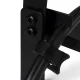 Maclean MC-105 B Under-Desk Cable Organizer, 5kg, Black
