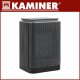 KAMINER LUMNI 1500W Ceramic Heater with Thermostat and Timer, Black