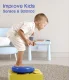 Sensory Balance Cushion for Exercise and Rehabilitation, 32 cm, Purple