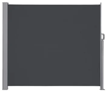LUARO Retractable Side Awning 180 x 400 cm, Dark Grey