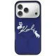 Karl Lagerfeld Choupettes MagSafe Case for iPhone 17 Pro - Blue