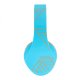PowerLocus P2 Kids Wireless Headphones, Blue/Orange