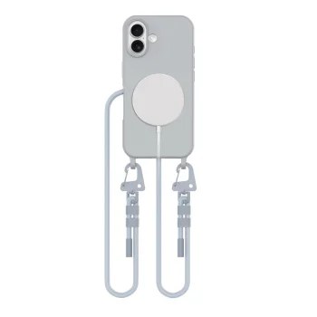Tech-Protect iPhone 16 Case MagNecklace MagSafe, Gray