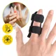 4Fizjo Universal Finger Splint Brace, Black