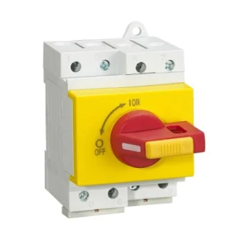 DC Isolator Switch 4P 32A 1200V DC DIN Rail Mount