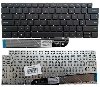 Dell Inspiron 5310, 5418, 5620, 7620 Keyboard, US, Black