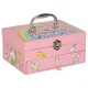 Unicorn Makeup Case for Girls, Kids\' Washable Makeup and Nail Art Set