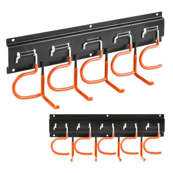 Maclean MC-193 Steel Wall Organizer for Garden Tools, 40 cm