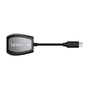 Lexar Dual-Slot SD/microSD Memory Card Reader, USB-C