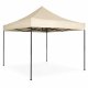 Pop-Up Gazebo Event Canopy Tent 3x3m MultiGarden, Beige