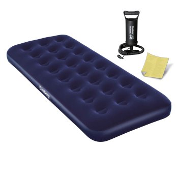 Bestway 67000 Single Air Mattress with Piston Pump 185x76x22 cm