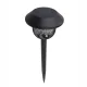 Forever Light SUNARI FLS-30 LED Solar Garden Lamp, Black