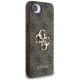 Guess 4G Big Logo Case for iPhone 16e, Brown