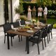 Multigarden Large Garden Table 180x90 cm, Brown