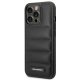 Karl Lagerfeld Puffy Elongated Logo Case for iPhone 14 Pro Max, Black
