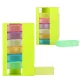 Weekly Pill Organizer with 3 Compartments per Day