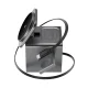Acefast E34 22.5W 3-in-1 Wireless Inductive Charger with Cable - Gray