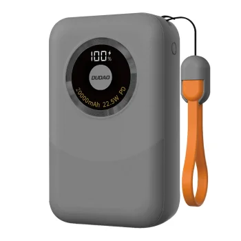 Dudao K21 Mini Power Bank 10000mAh 22.5W, Gray