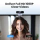 Ugreen CM678 Full HD 1080p USB Webcam with Dual Microphones - Gray