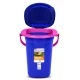 GreenBlue GB320BR Portable Toilet, 19L, Navy/Pink