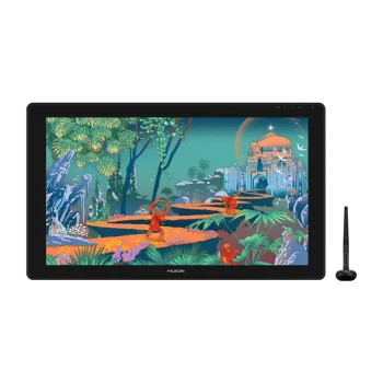 Huion Kamvas 24 GS2401 Graphics Tablet, Dark Grey