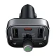 Baseus S-09 Pro FM Transmitter, Bluetooth 5.3 (Black)
