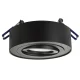Maclean MCE462 B Recessed Spotlight Fixture for MR16/GU10, Black