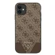 Guess 4G Triangle Case for Apple iPhone 11 / Xr, Brown