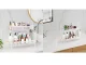 Two-Tier Kitchen Organizer with Basket, White