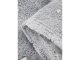 Soft Glow in the Dark Throw Blanket with Stars 150x200 cm, Grey