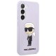 Karl Lagerfeld Samsung Galaxy S23+ Case Silicone Ikonik, Purple