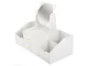 Cosmetic Organizer with Mirror and Drawers, White