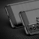 Flexible Case for Motorola Moto G Power 2022 Carbon Case, Black
