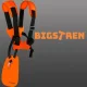 Bigstren 00018529 Brushcutter Shoulder Harness, Black/Orange
