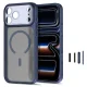Tech-Protect MagPrime MagSafe CC Case for iPhone 18 Pro Max / 17 Pro Max, Matte Navy Blue