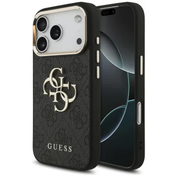 Guess 4G Big 4G Classic Logo Case for iPhone 17 Pro / 18 Pro - Black