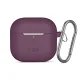 Tech-Protect Silicone Hook case for Apple AirPods 4 / 5, burgundy