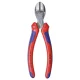KNIPEX X-Cut 73 05 160 Compact Diagonal Cutter, 160 mm, Red/Silver